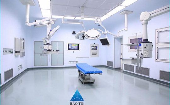 Thi công phòng mổ – Bệnh viện Xây Dựng