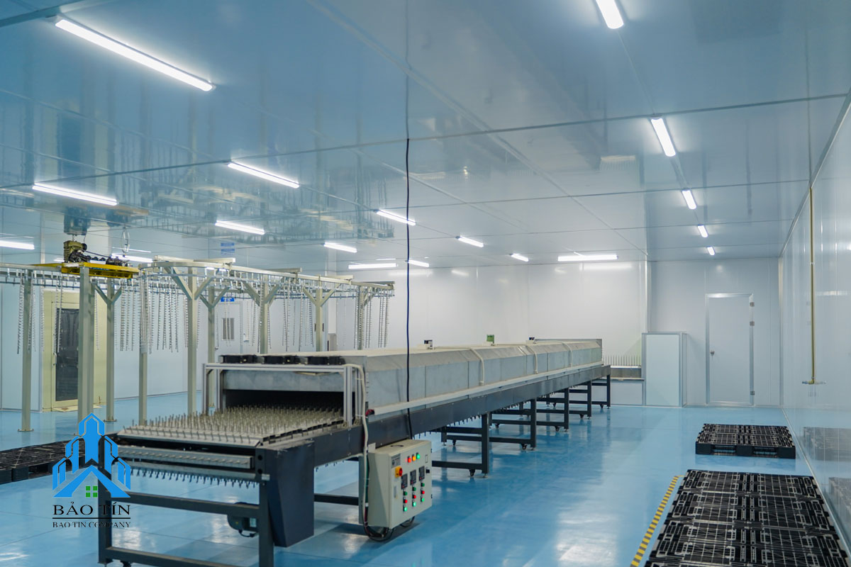 Thi công phòng sạch tại Bắc Ninh