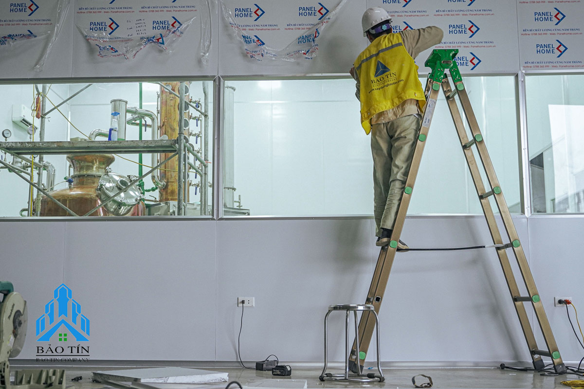 Thi công phòng sạch tại Bắc Ninh