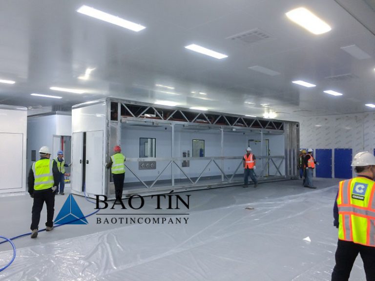 Đơn vị thi công trần vách panel phòng sach tại Nam Định