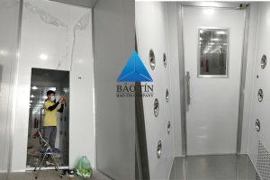 Thi công trần vách panel phòng sạch tại Hải Dương