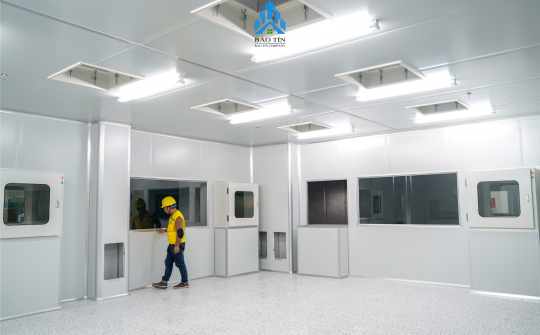 Thi công phòng sạch điện tử Bắc Giang – Công ty cổ phần EURO CLEAN ROOM