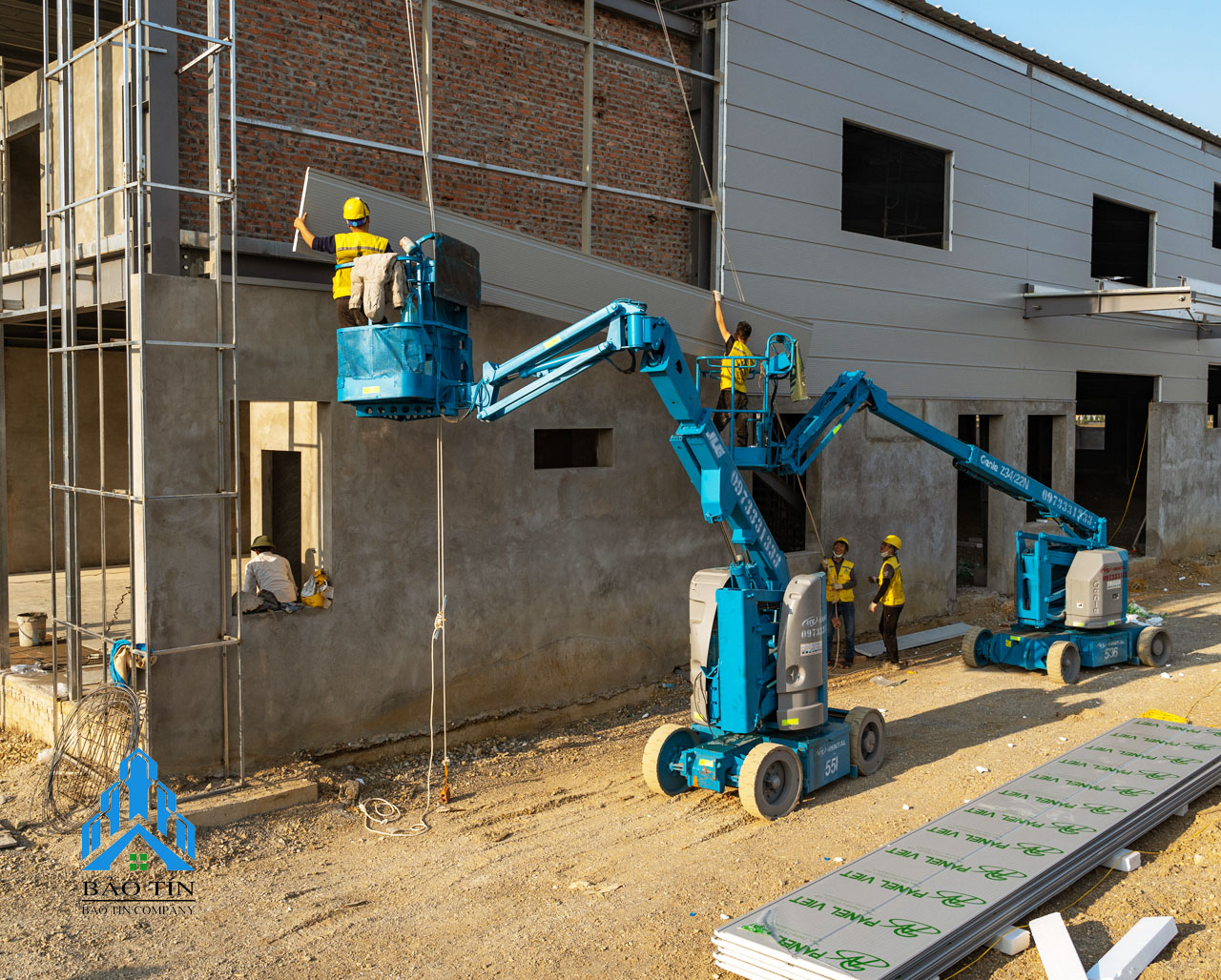 Dự án thi công panel tại Ý Yên – Nam Định