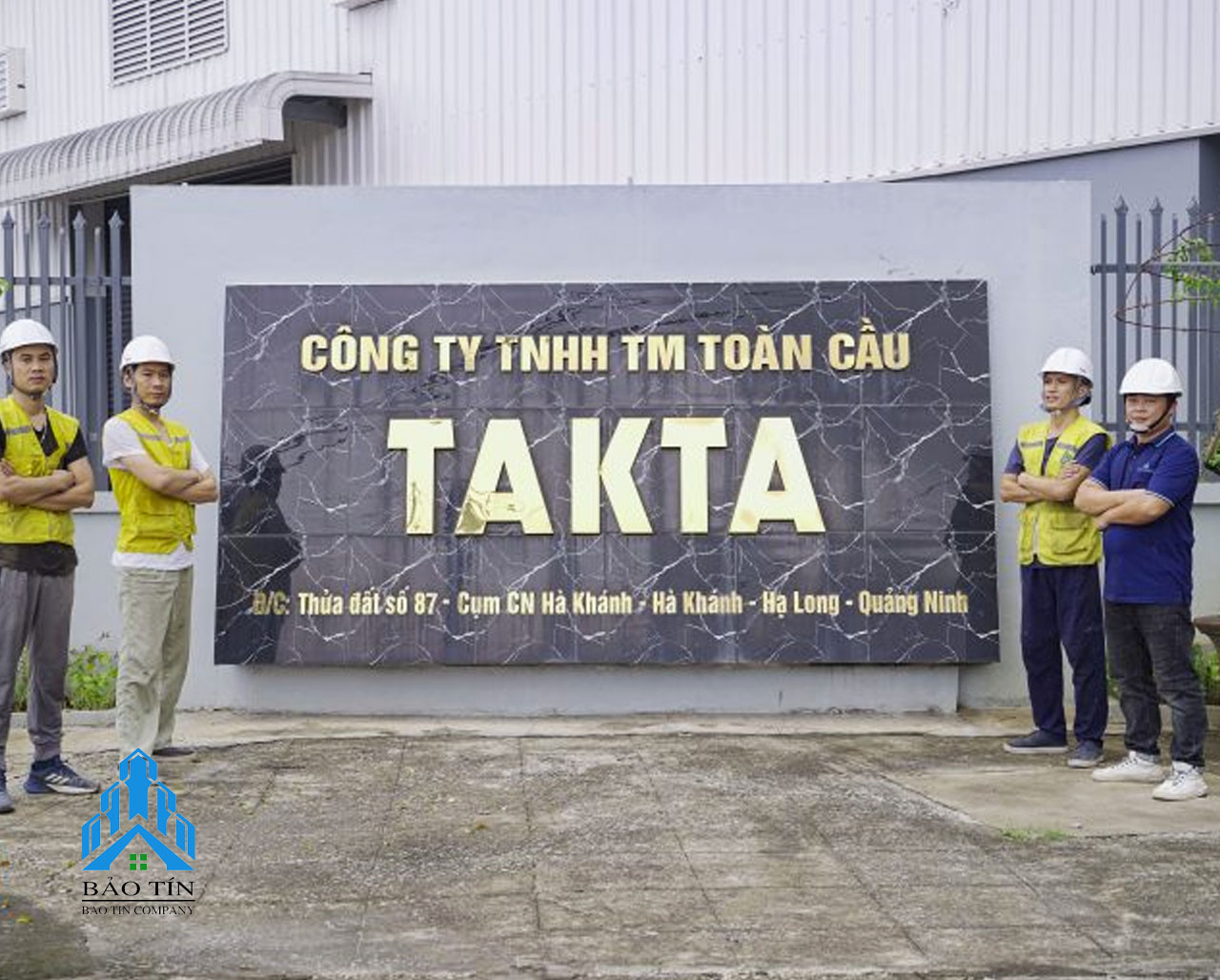 Dự án trần vách panel cách nhiệt công ty Takta – Quảng Ninh