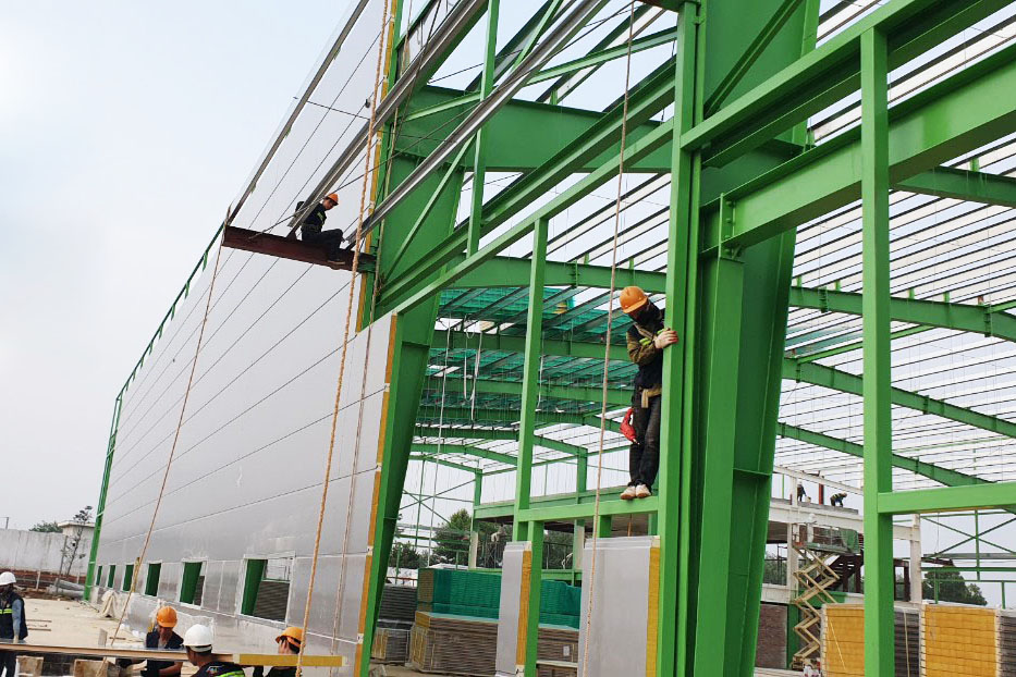 Thi công trần vách Panel- Công Ty Panama