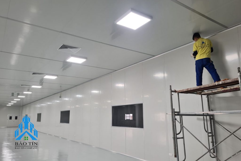 Dự án phòng sạch công ty lông vũ Nam Vũ