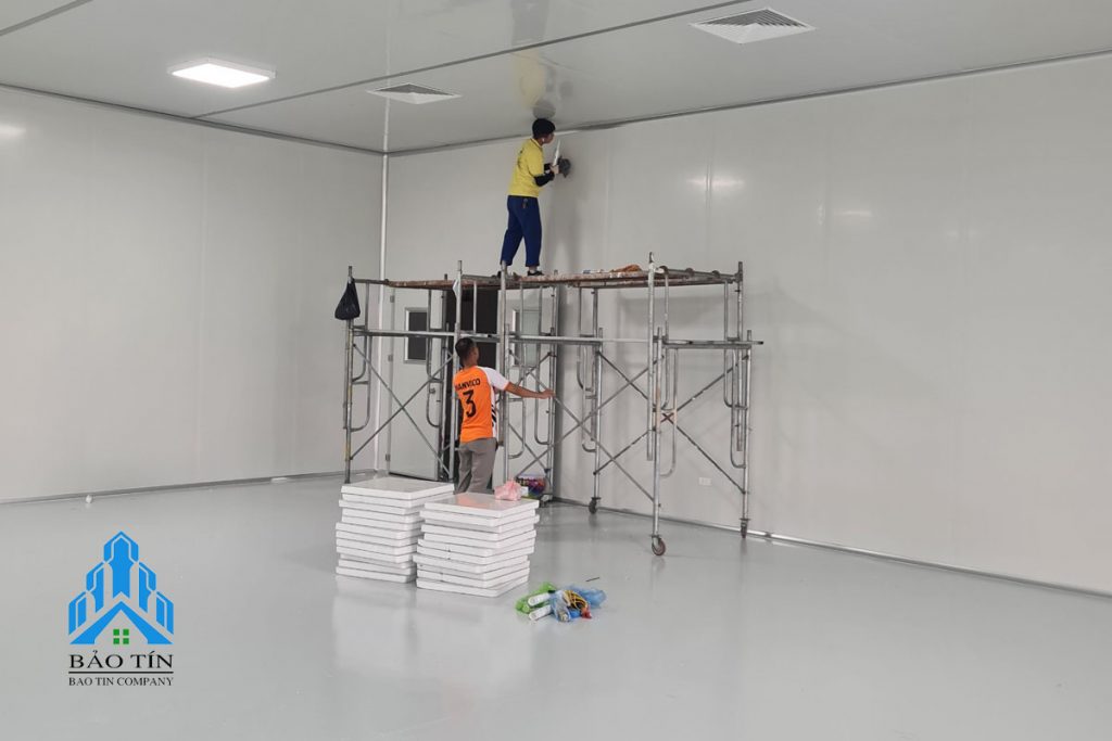 Dự án phòng sạch công ty lông vũ Nam Vũ
