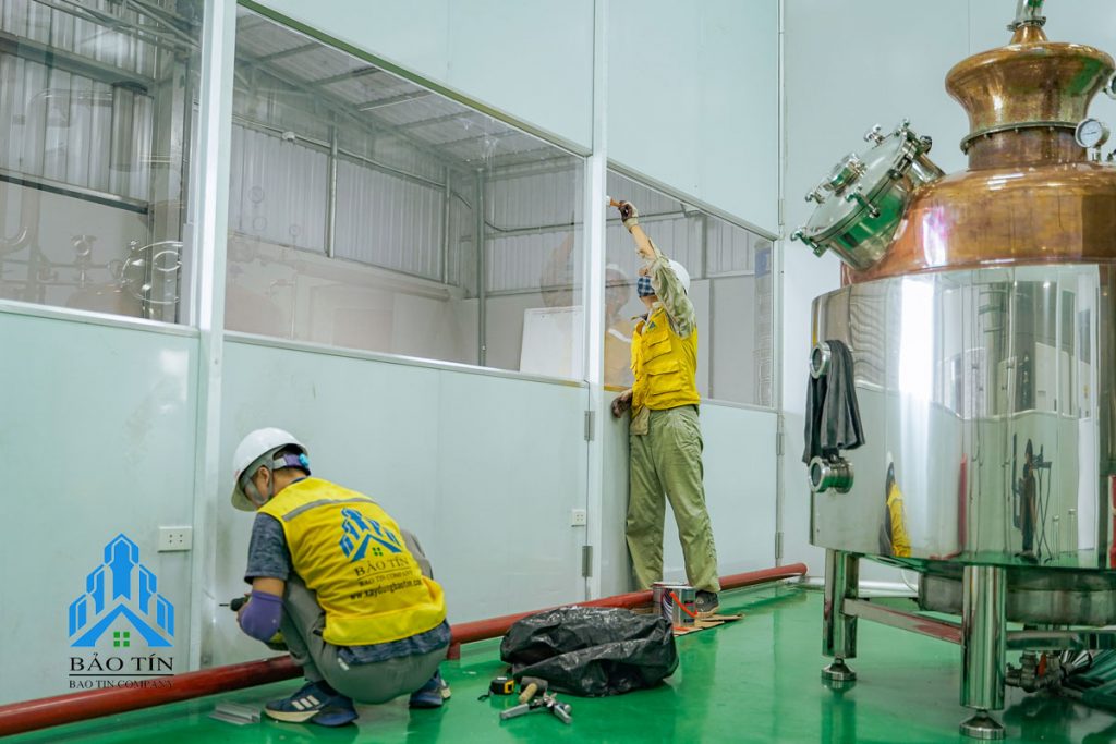  Dự án thi công phòng sạch Công ty Napro