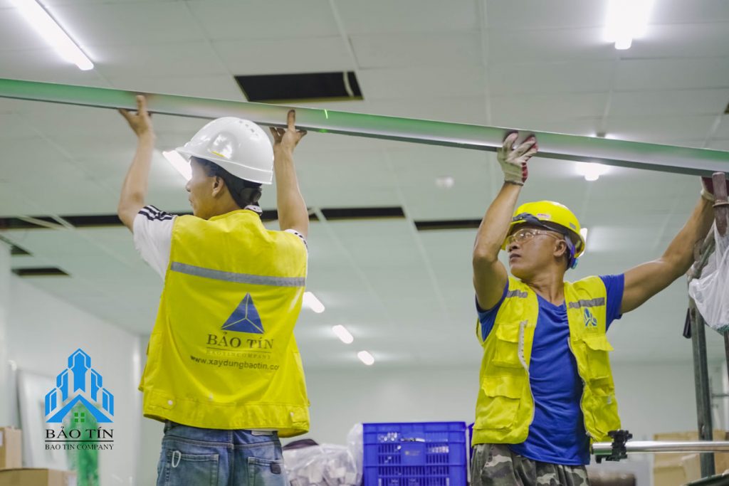  Dự án thi công phòng sạch Công ty Napro