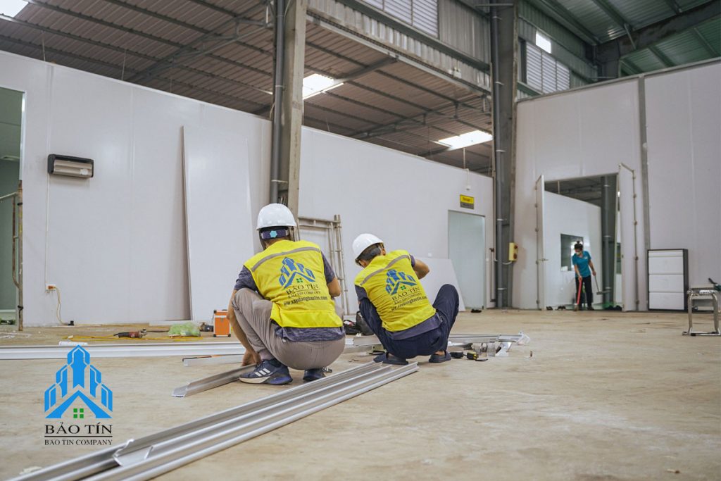 Dự án trần vách Panel Công Ty Panama