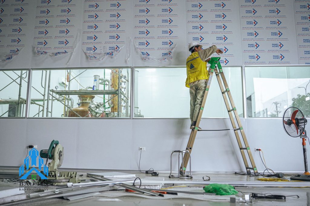 Dự án trần vách Panel Công Ty Panama