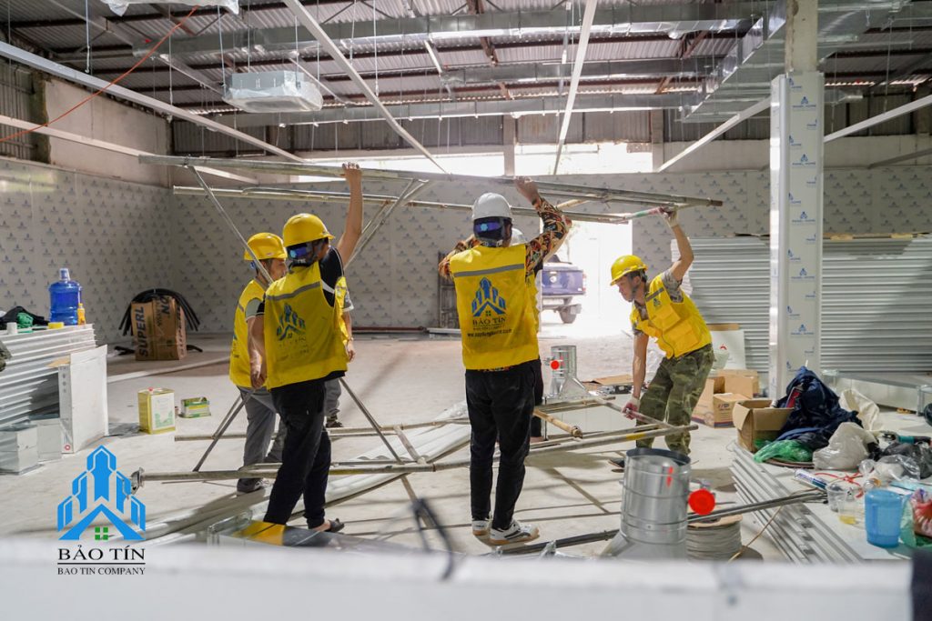 Dự án trần vách Panel Công Ty Panama