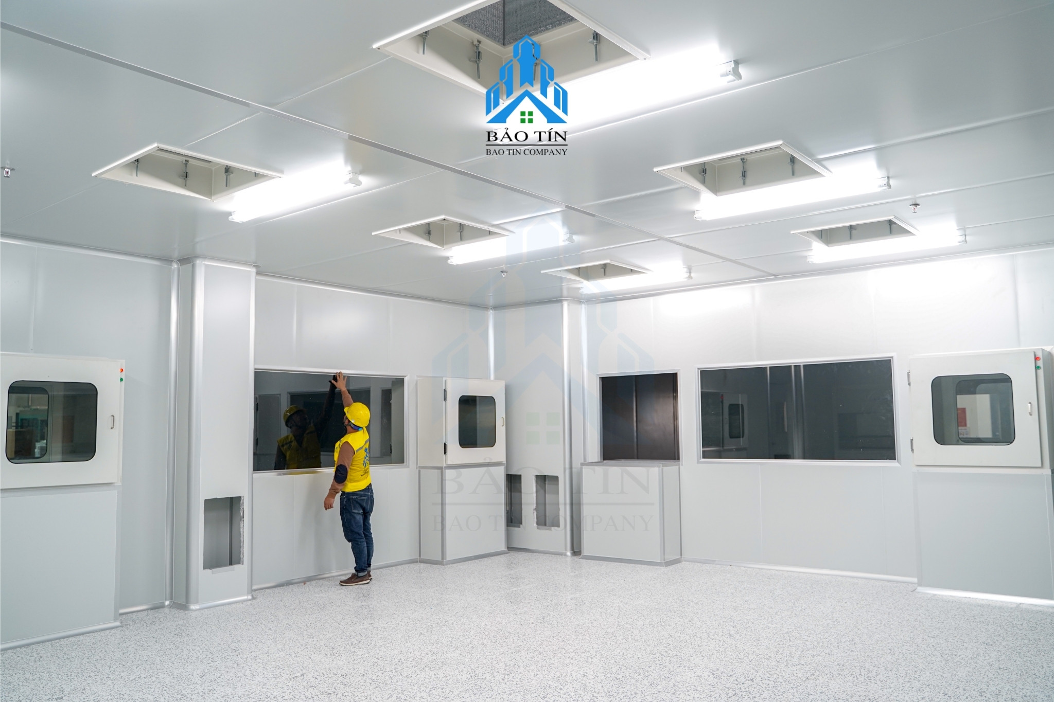 Thi công phòng sạch Euro Clean Room tại Bắc Giang