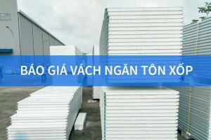 [Báo Giá] Tấm Vách Ngăn Tôn Xốp – Hướng dẫn thi công từ A-Z
