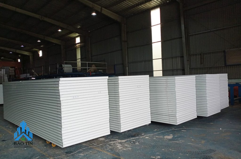 Tấm panel EPS tại xưởng