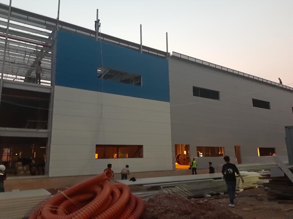 Dự án vách ngăn tôn xốp bắc giang