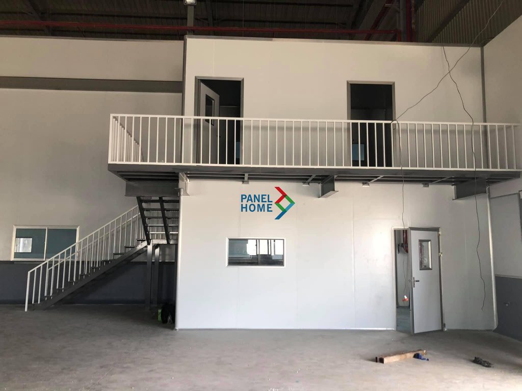 thiết kế thi công vách ngăn tôn xốp