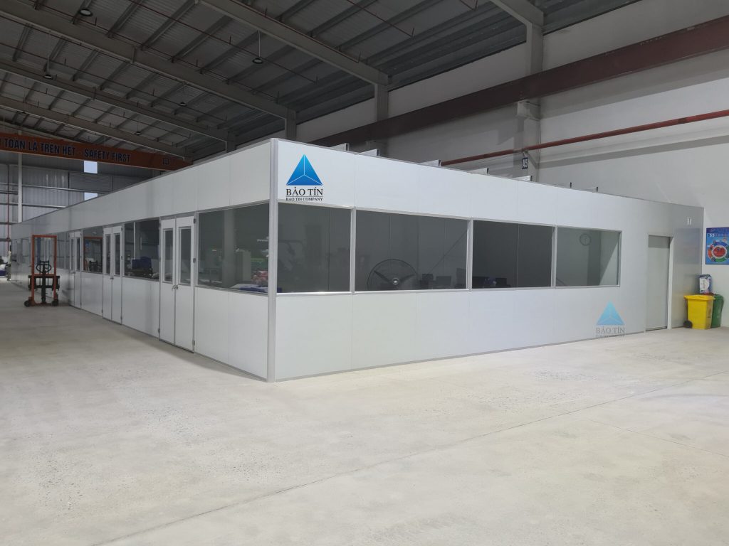 Vách ngăn tôn xốp văn phòng