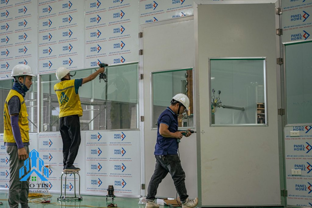 Dự án thi công panel PU nhà máy Vinfat Hải Phòng