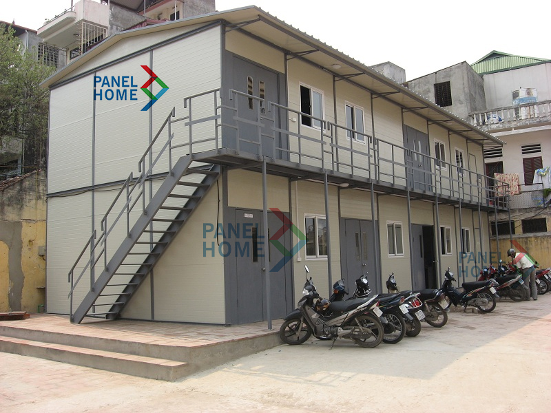 nhà lắp ghép panel tôn xốp