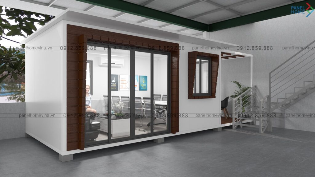 thiết kế thi công vách ngăn tôn xốp