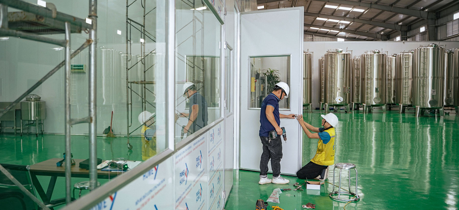 Nhà thầu thi công phòng sạch chuyên nghiệp