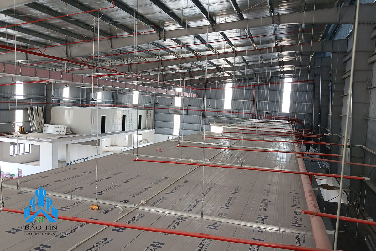 Thi công panel nhà xưởng