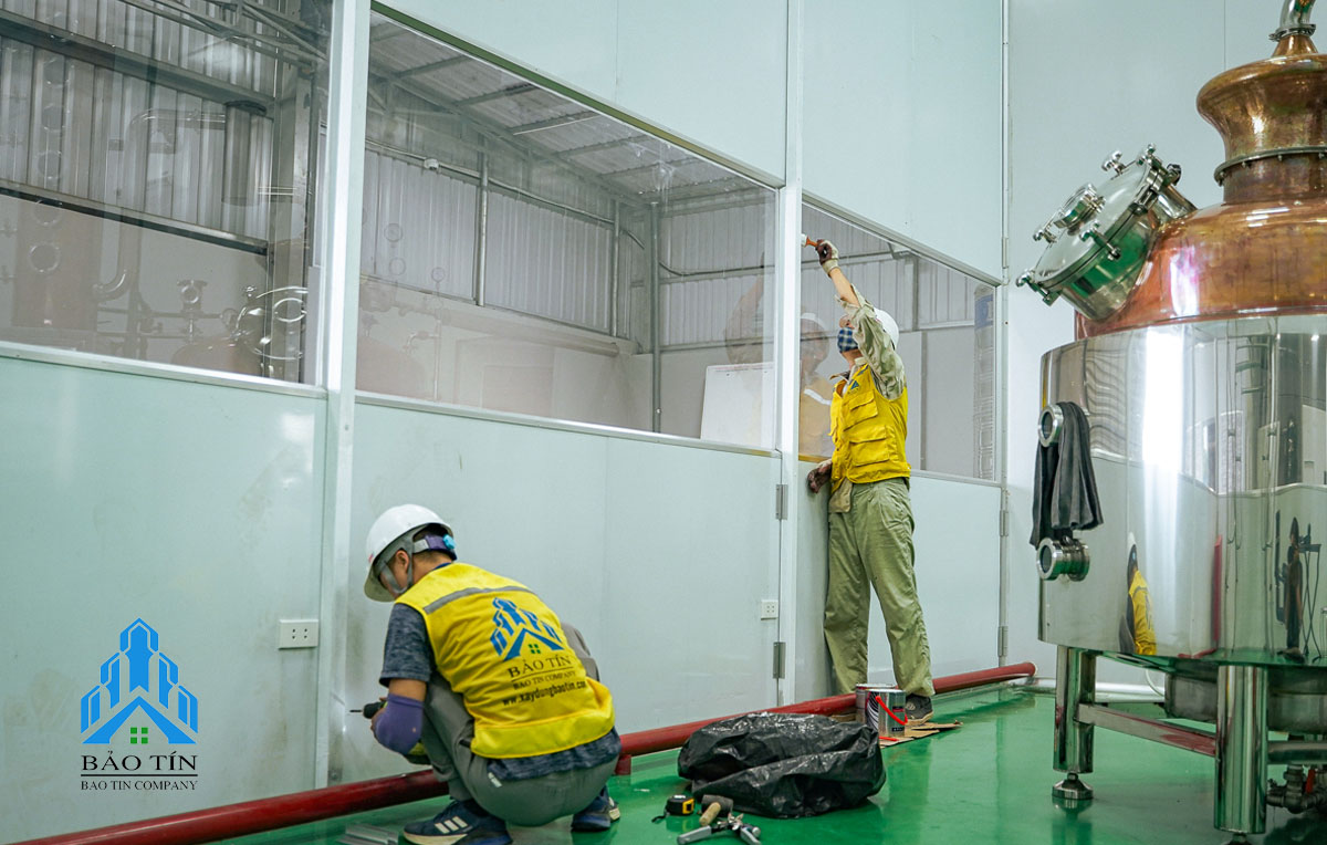 báo giá thi công panel cách nhiệt phụ thuộc vào vị trí