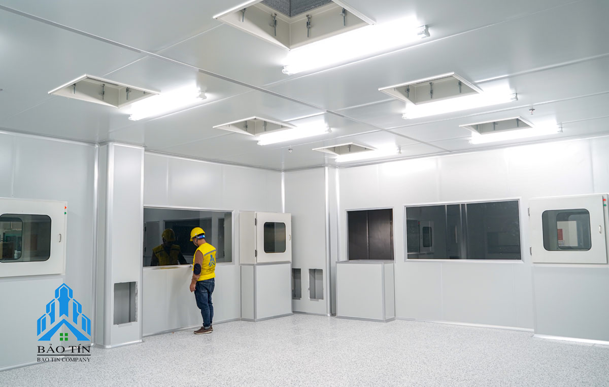 Ứng dụng thi công panel phòng sạch