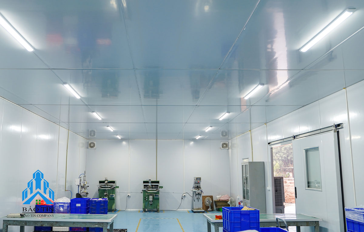 Thi công panel phòng sạch