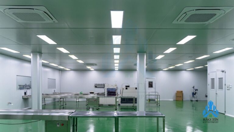 Thi công phòng sạch tại Long An uy tín chuyên nghiệp