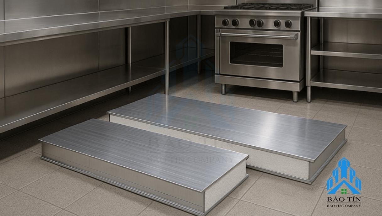 Panel Inox cao cấp cho kho lạnh dược phẩm