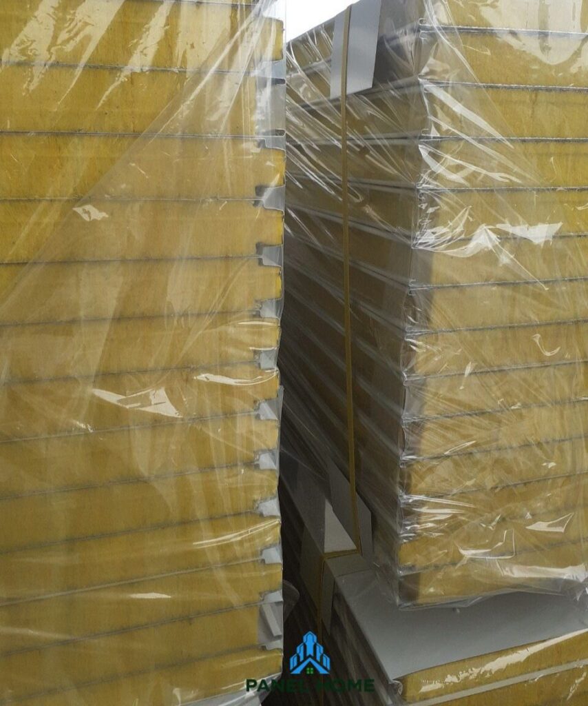 Tấm vách panel bông thủy tinh