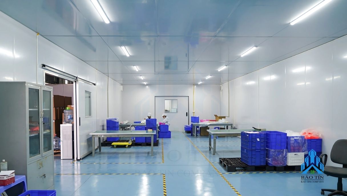 Hoàn thiện vách ngăn panel tại TP.HCM, mối nối liền mạch, đẹp và bền lâu dài