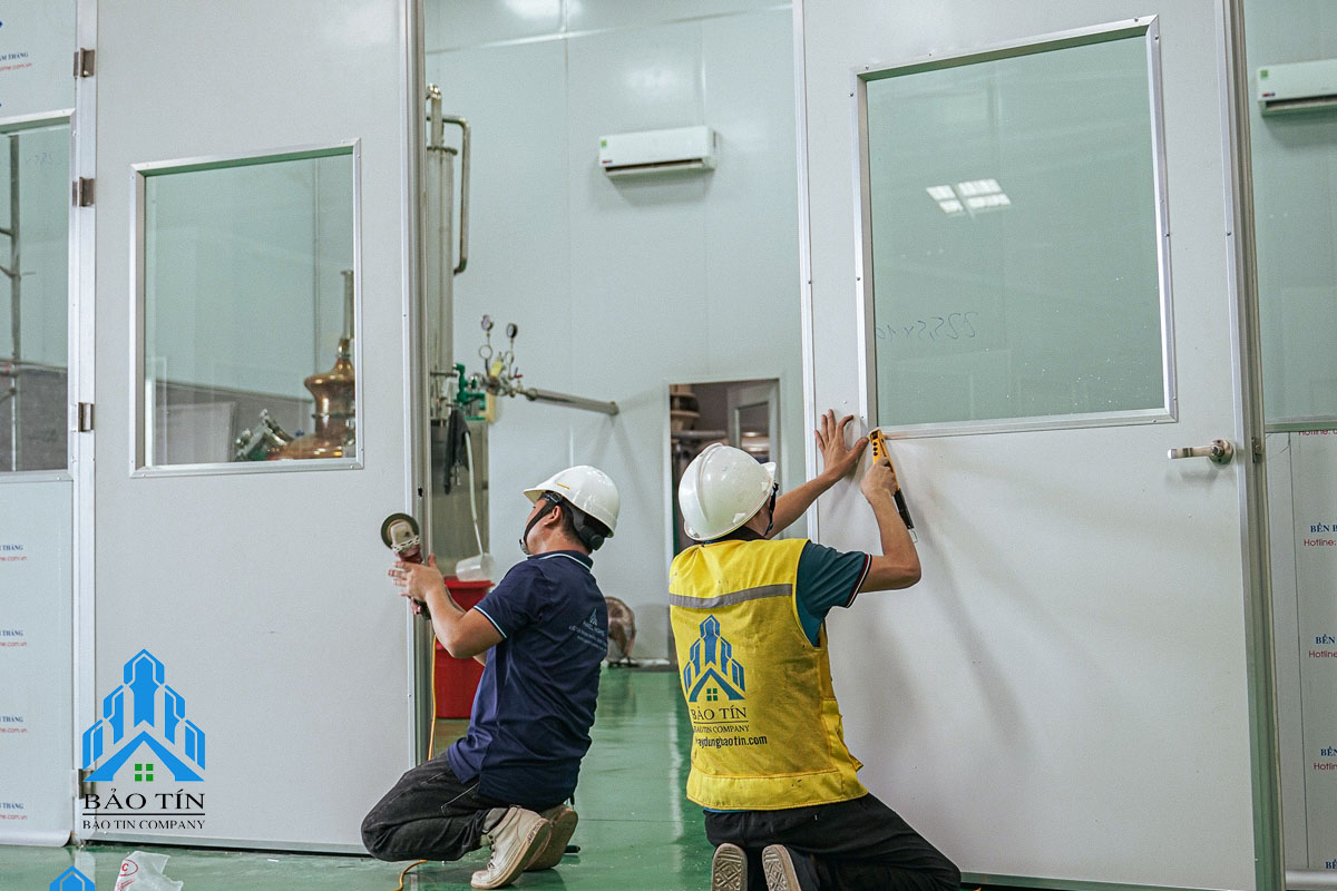 Báo giá thi công phòng sạch dược phẩm