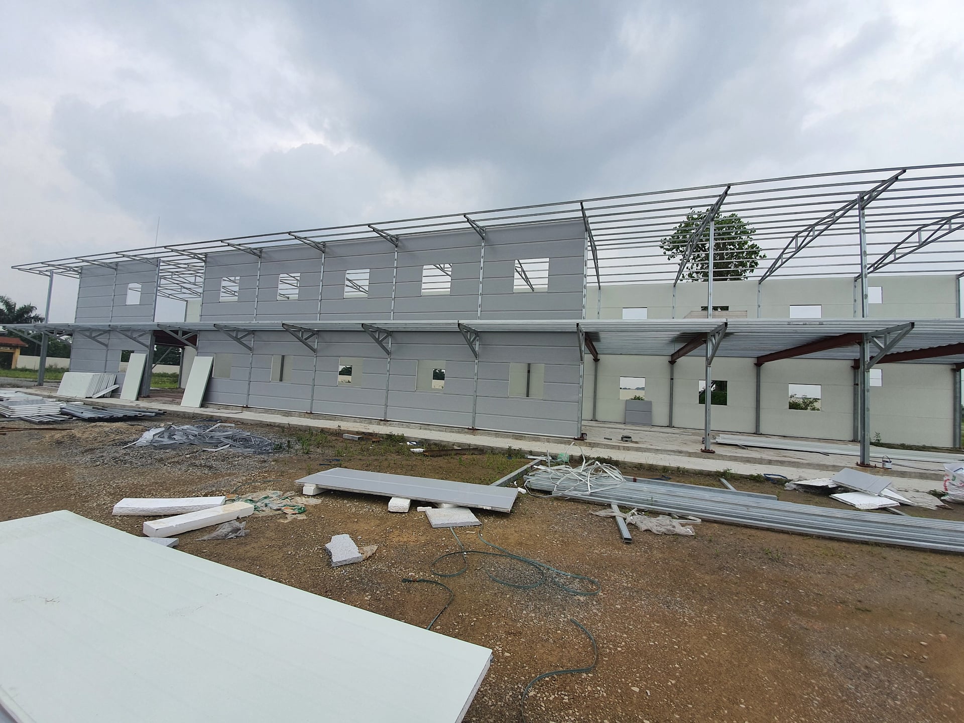 Dự án nhà lắp ghép panel tại Bắc Ninh