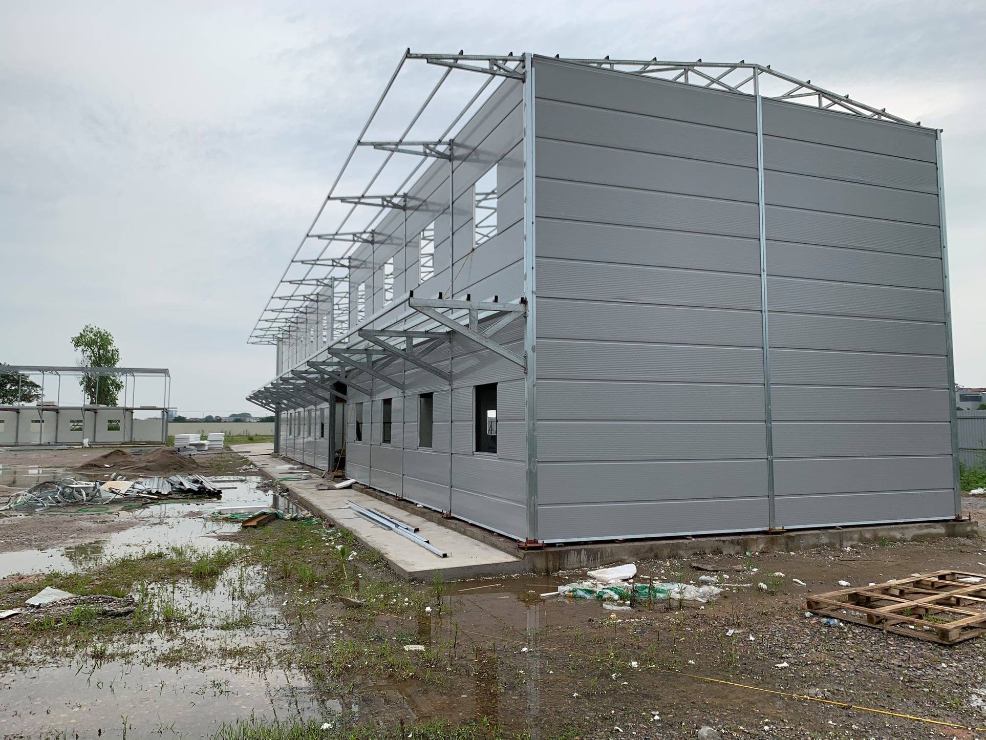 Dự án nhà lắp ghép panel tại Bắc Ninh