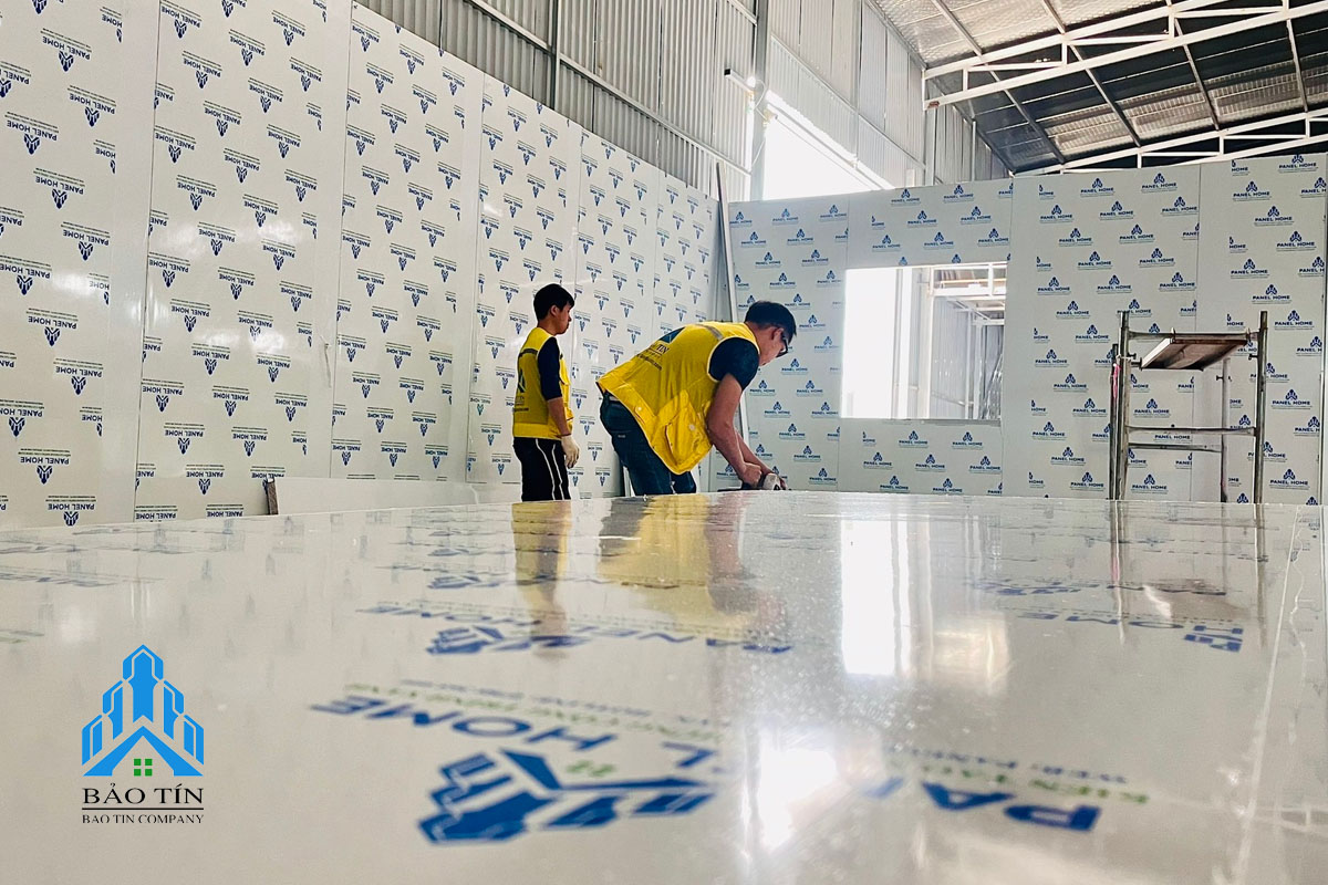 thi công panel tại bình dương