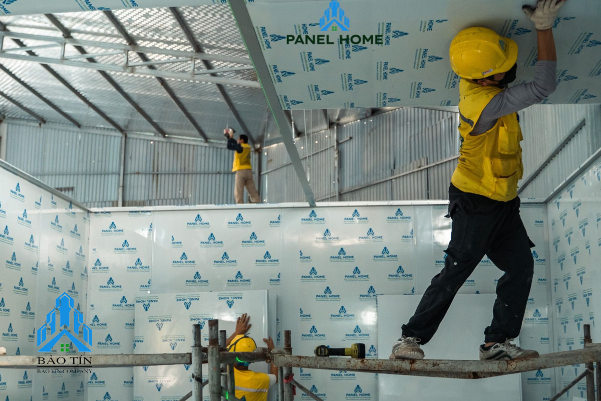 thi công panel tại bình dương