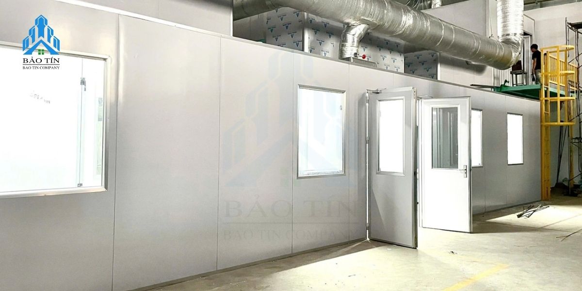 Panel cách nhiệt thi công tại Bắc Ninh