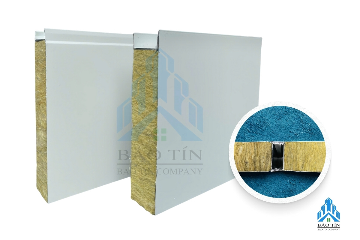 Panel Rockwool chống cháy, cách âm hiệu quả cho nhà máy tại Bình Dương