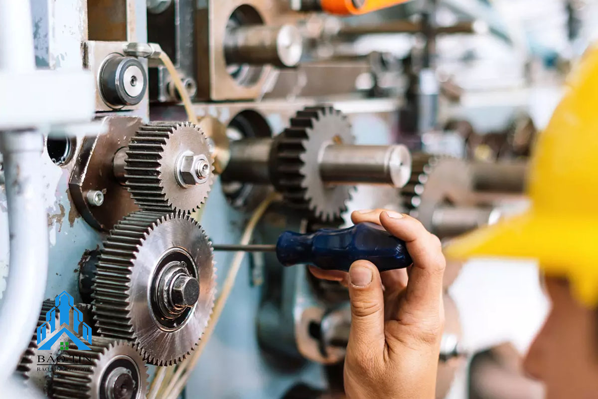 bảo trì máy móc nhà xưởng