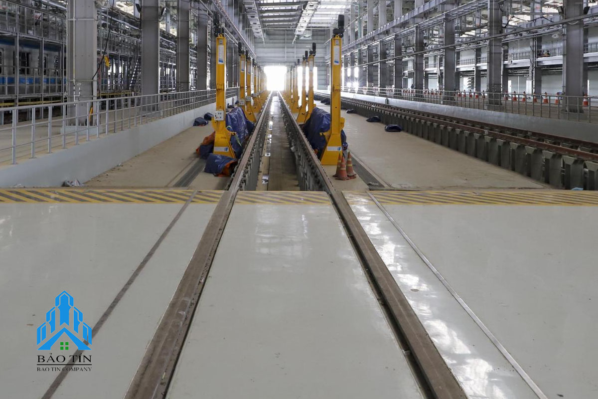 Bảo trì nền nhà xưởng tại bắc ninh