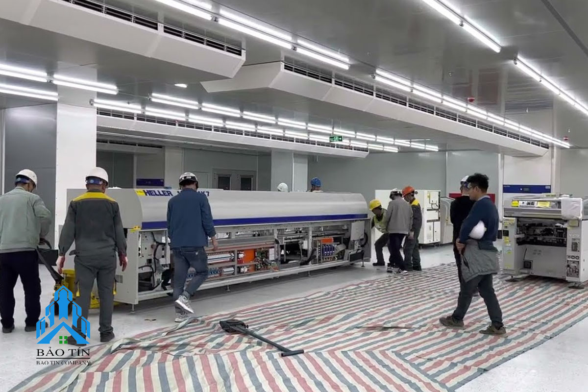 Bảo trì máy móc nhà xưởng