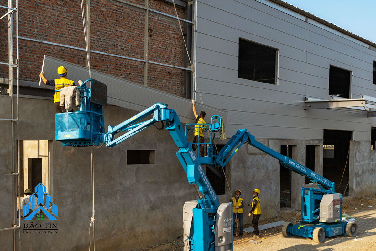 Báo giá sửa chữa nhà xưởng tại Hà Nội