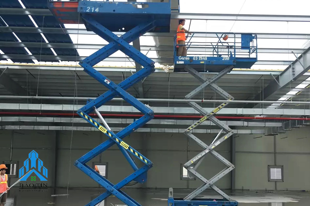 Gia cố và phục hồi khung kết cấu thép