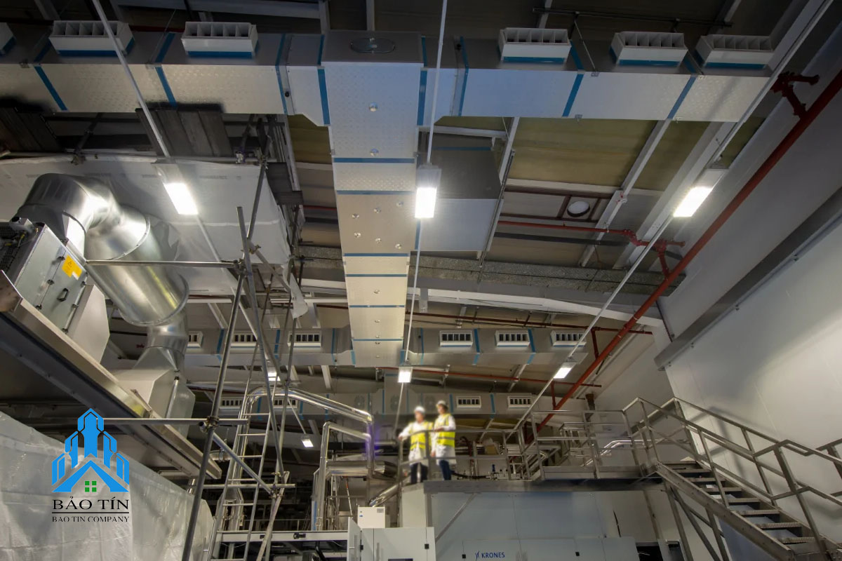 bảo trì hệ thống cơ điện M&E nhà xưởng