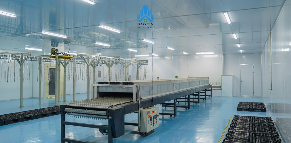 Vật liệu xây dựng phòng sạch tại Hải Phòng