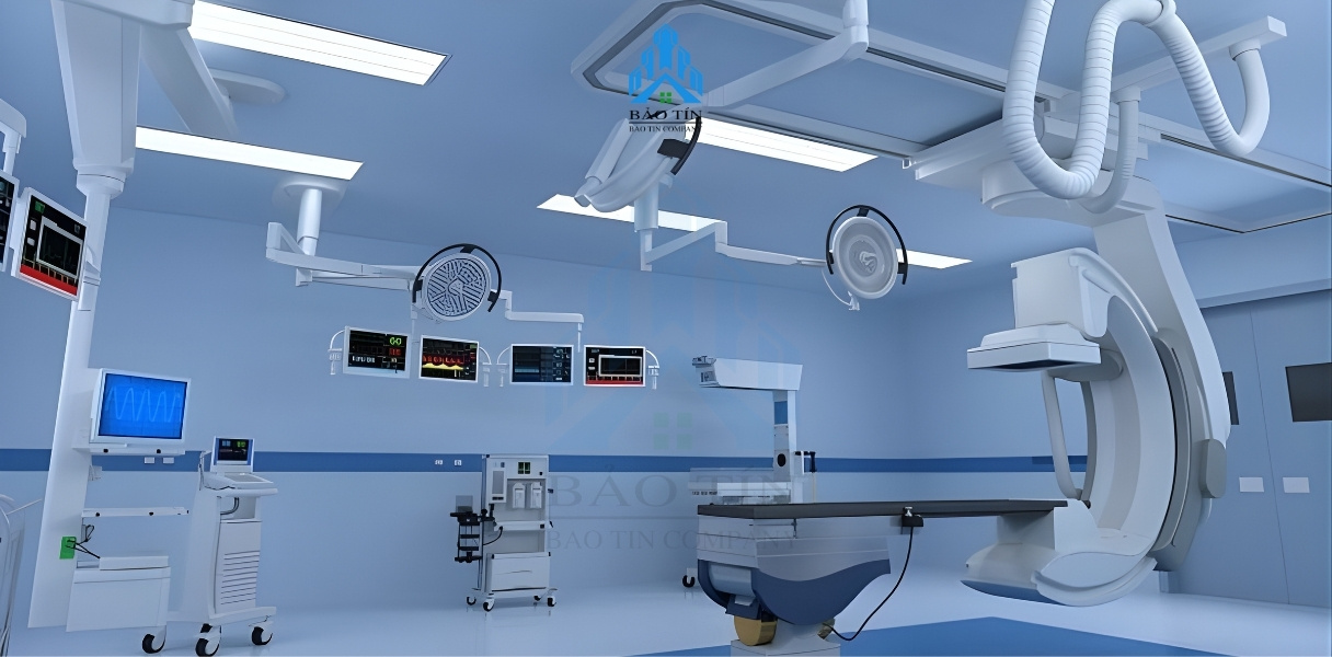 Hệ thống đèn LED chuyên dụng cho phòng sạch bệnh viện