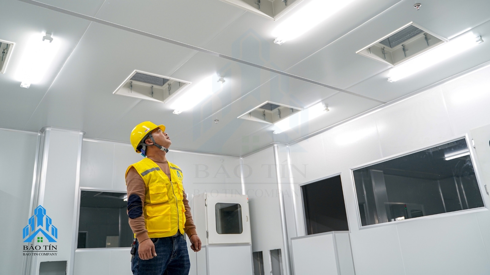 Thi công hệ thống điện và chiếu sáng phòng sạch nhà máy FDI